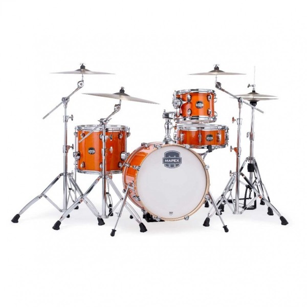 Mapex Mars Maple 4-Piece Bop Shell Pack Glossy Amber (OG)